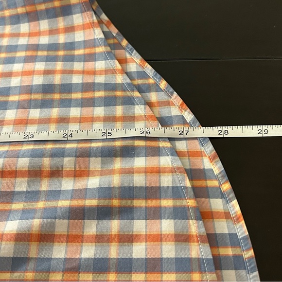 LL Bean Button Down Shirt Wrinkle Free Men's Size Medium Plaid Easter - Picture 8 of 8
